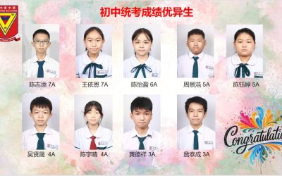 初中统考成绩优异生